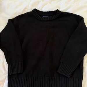 GAP Black Women's Crew Neck Sweater